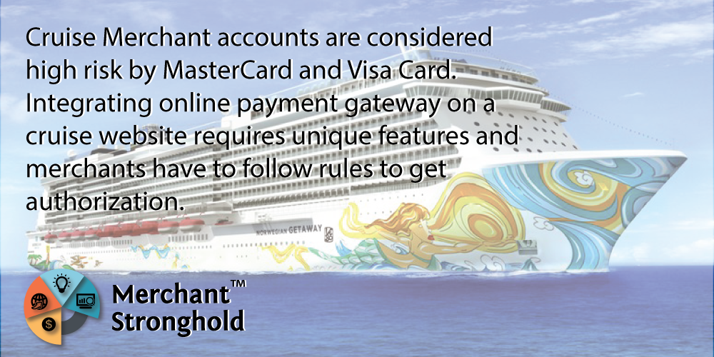 Merchant accounts for cruises